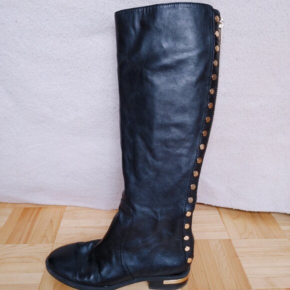 💯% Genuine Leather Vince Camuto Knee High Boots - Picture 4 of 16